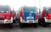 Aktis Handle 37 Fire Trucks from Italy to Greece