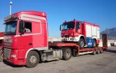 Aktis Handle 37 Fire Trucks from Italy to Greece