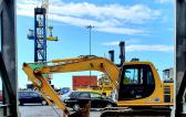 Cross Ocean Freight Logistics Deliver Hydraulic Excavator