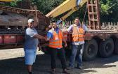 Cross Ocean Freight Logistics Deliver Hydraulic Excavator
