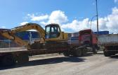 Cross Ocean Freight Logistics Deliver Hydraulic Excavator