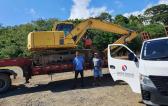 Cross Ocean Freight Logistics Deliver Hydraulic Excavator