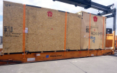 Caribbean International Cargo Handle Paper Machinery to Caucedo