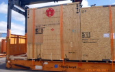 Caribbean International Cargo Handle Paper Machinery to Caucedo