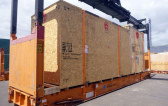 Caribbean International Cargo Handle Paper Machinery to Caucedo