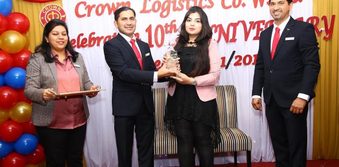 Crown Logistics Celebrate Their 10th Business Anniversary