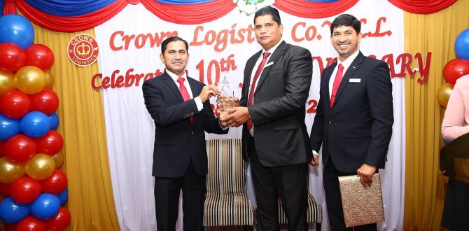 Crown Logistics Celebrate Their 10th Business Anniversary