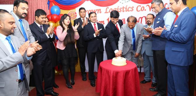 Crown Logistics Celebrate Their 10th Business Anniversary