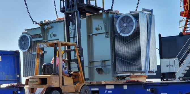 Cross Ocean Freight Logistics Deliver 30tn Transformer