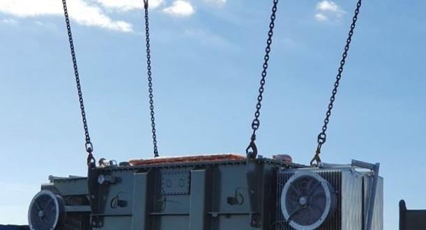 Cross Ocean Freight Logistics Deliver 30tn Transformer