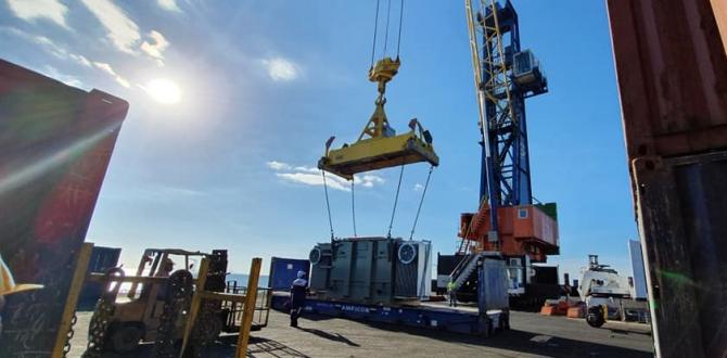 Cross Ocean Freight Logistics Deliver 30tn Transformer