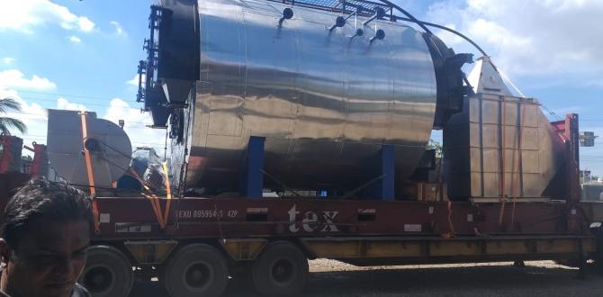 McCallum Cargo Delivers 2 Huge Boilers in Sri Lanka