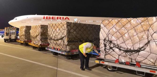 Plaza Forwarding Handles 2 Charter Flights Filled with Medical Aid