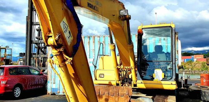 Cross Ocean Freight Logistics Deliver Hydraulic Excavator