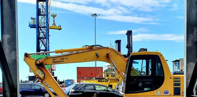 Cross Ocean Freight Logistics Deliver Hydraulic Excavator