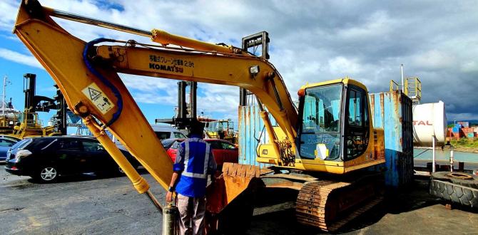 Cross Ocean Freight Logistics Deliver Hydraulic Excavator