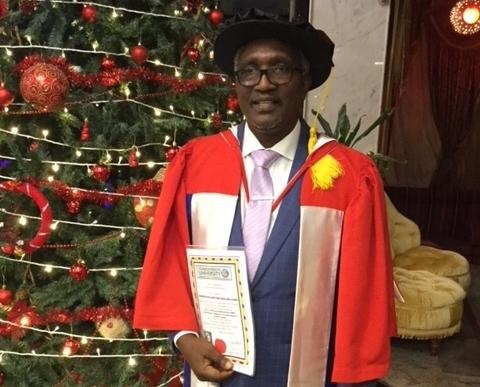 Max at Destiny Shipping Agencies Awarded with Honorary Doctorate Degree