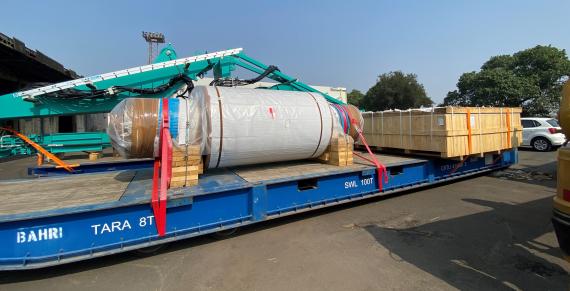 Green Channel Forwarders Handle Breakbulk Shipment of Rotors