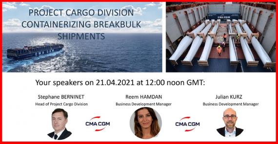 UFO Arrange Exclusive Webinar with CMA CGM