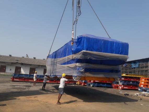 Green Channel India Load Oversized Cargo Destined for Canada
